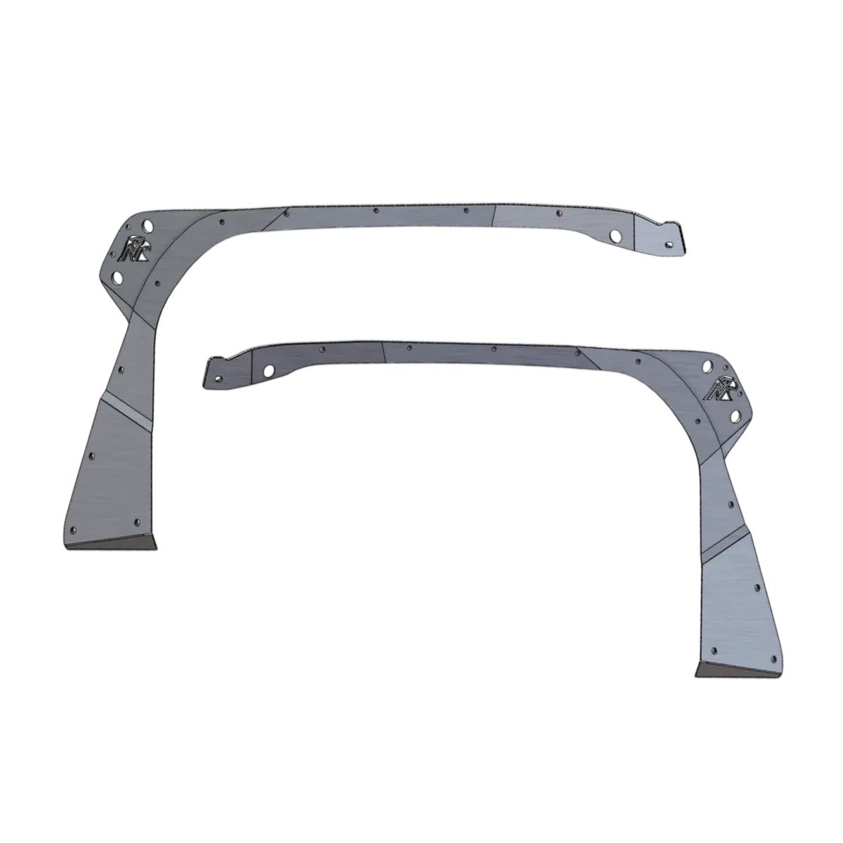 Jl/Jt Front Fender Deletes (Aluminum) 1