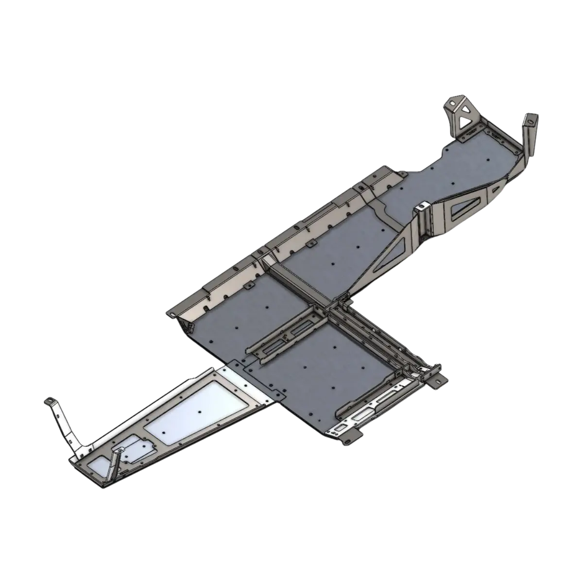 Jl 7000-Series Aluminum Belly Skids (2.0 Turbo) 1