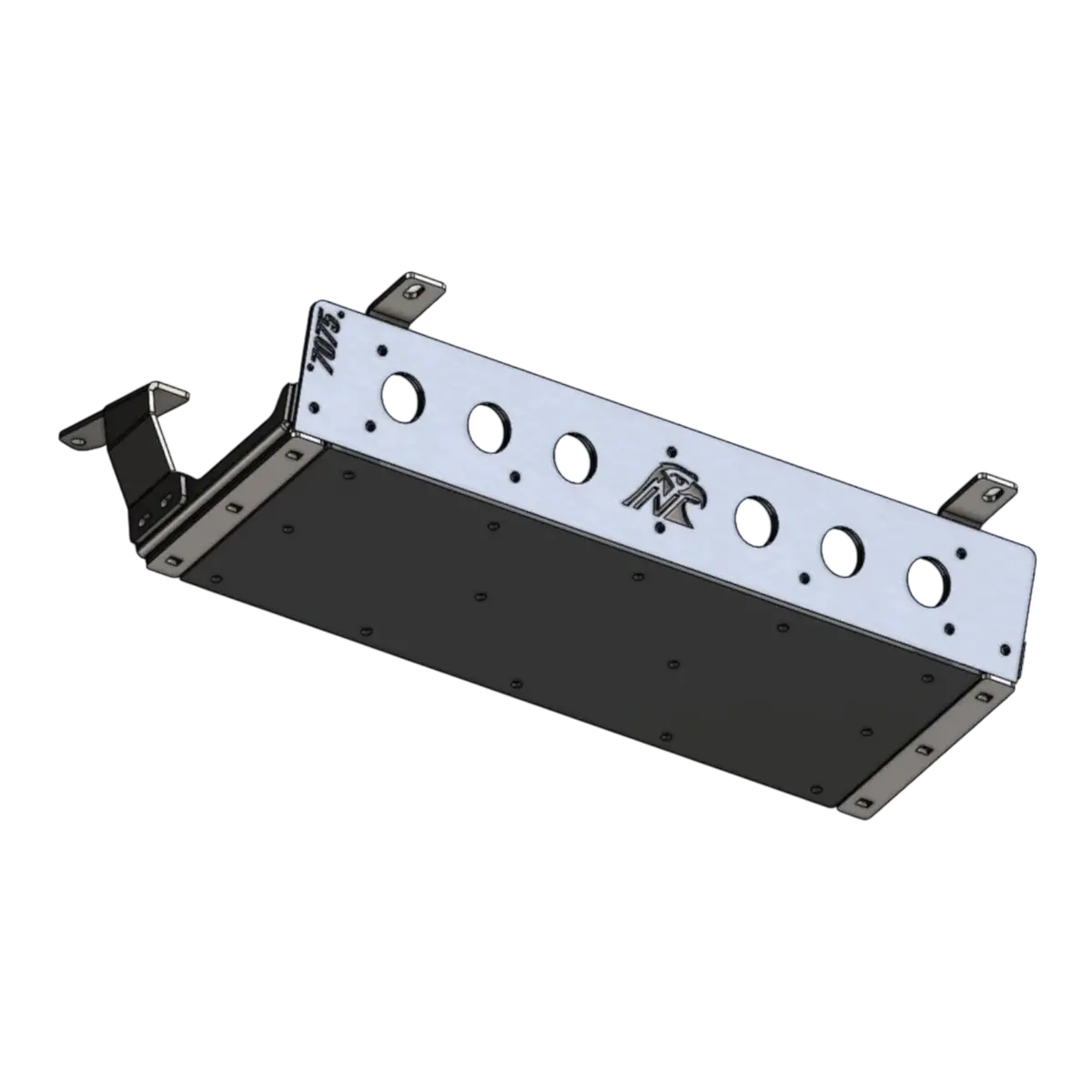 Jl Rear Exhaust Mod Skid Kit (7000-Series) 1
