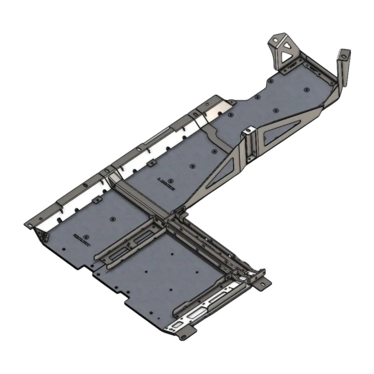 Jlu Gas Tank/T-Case Mod Skid Kit (7000-Series) 1