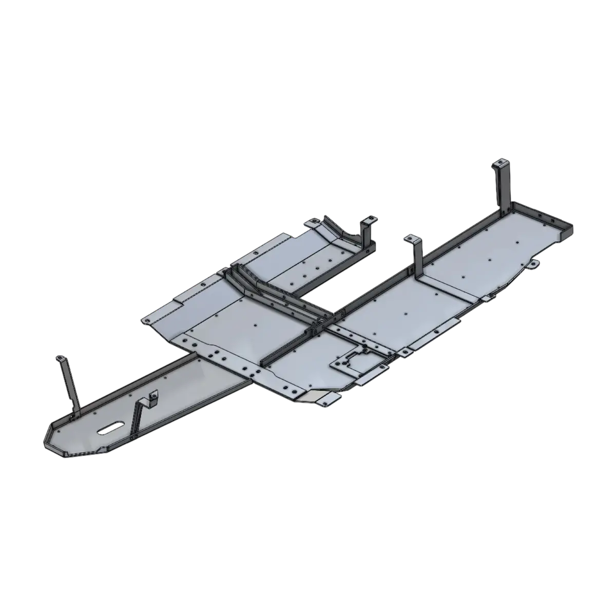 Jt Gladiator Diesel Aluminum Belly Skids 1