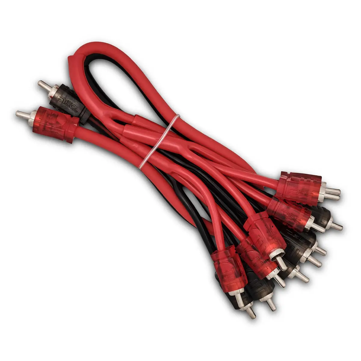 Level 2 Rca 100% Copper Ofc Y Connector 2 Male To 12 Male 1.5 Feet - Red 1