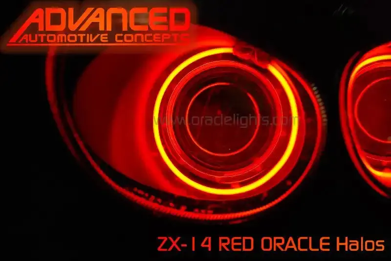 Oracle Lighting 2007-2015 Kawasaki Zx-14R Led Headlight Halo Kit 3