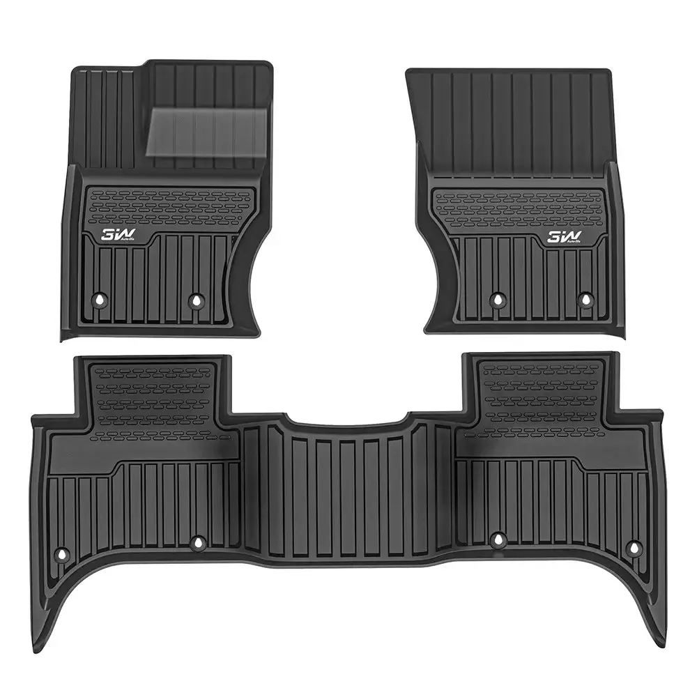 3W Land Rover Range Rover Sport 2014-2022 Custom Floor Mats Thorex™ All-Weather Protection 1
