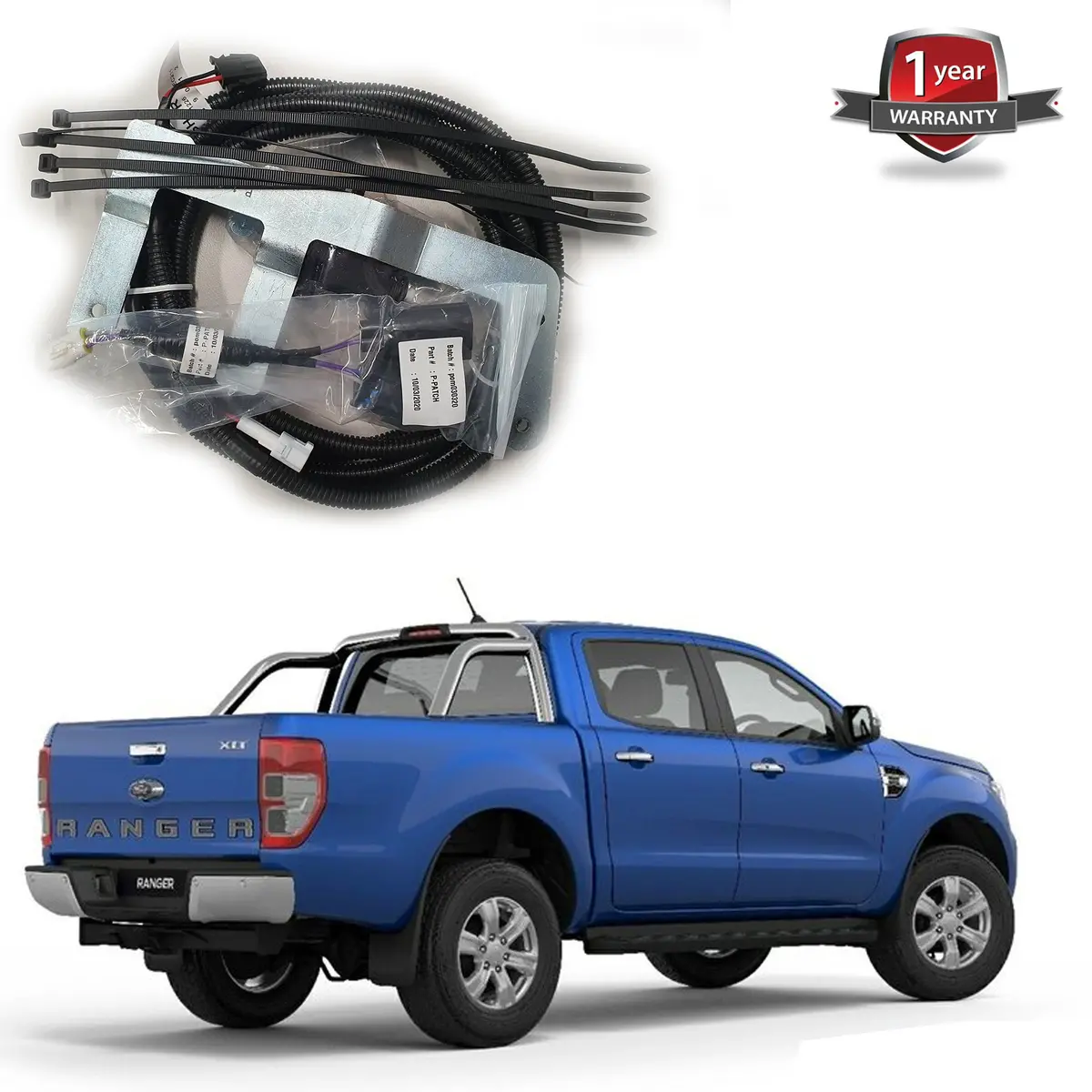 Ford Ranger Tailgate Central Locking Kit Pu, Px & Px Mkii Px Mkiii 1