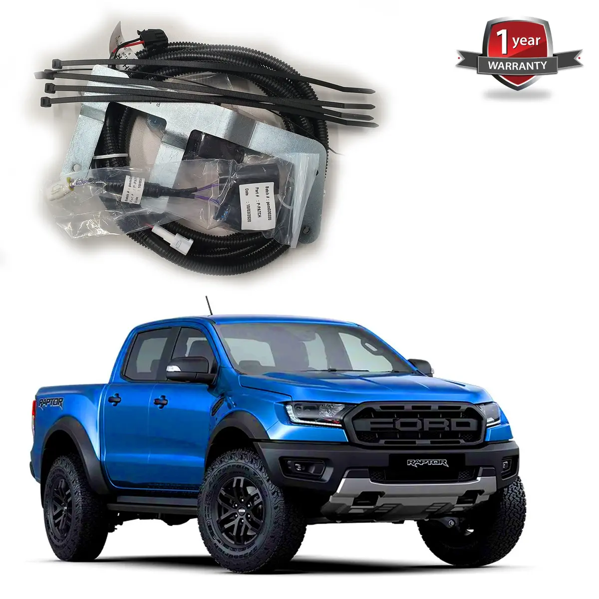 Ford Raptor Tailgate Central Locking Kit Suit 2019 Onwards 1