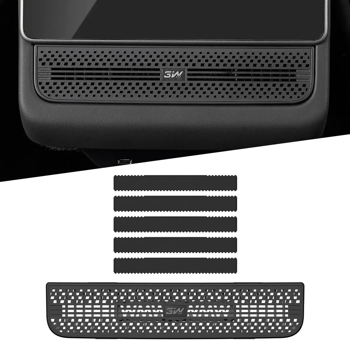 Rear Car Air Vent Freshener For Tesla Model 3 Highland 2024-2026/ Y Juniper 2025-2026 Car Accessories 1