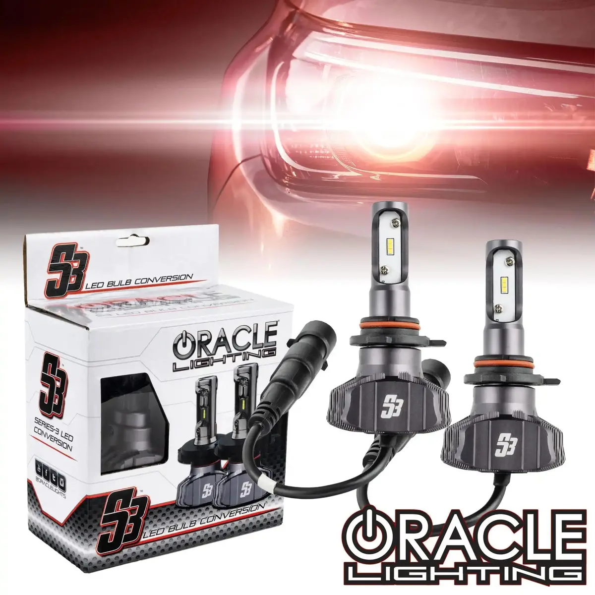 Oracle Lighting 9012 - S3 Led Light Bulb Conversion Kit High/Low Beam (Projector) 1