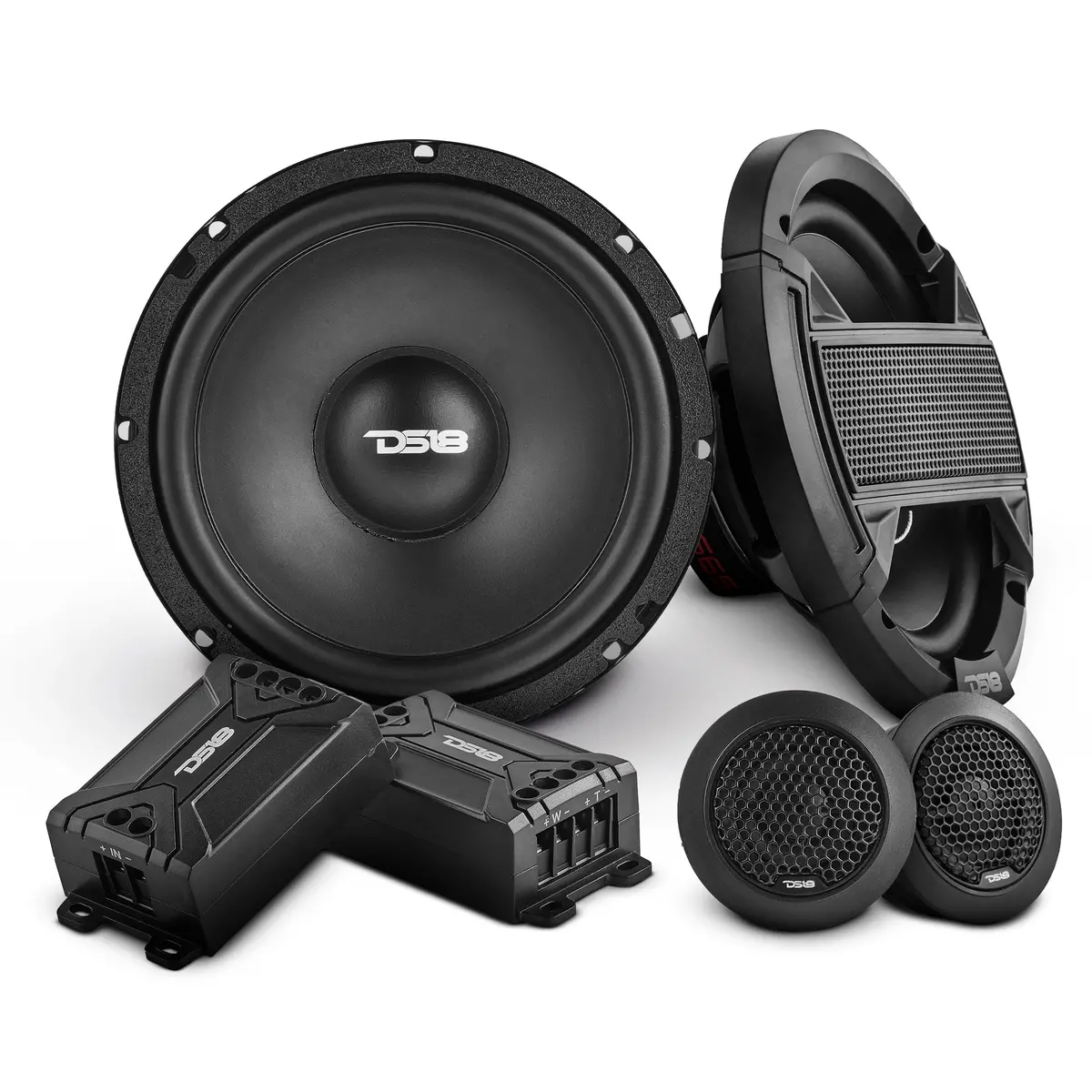 Select 6.5" 2-Way Component Speaker Set | 200W Rms 4-Ohm 1