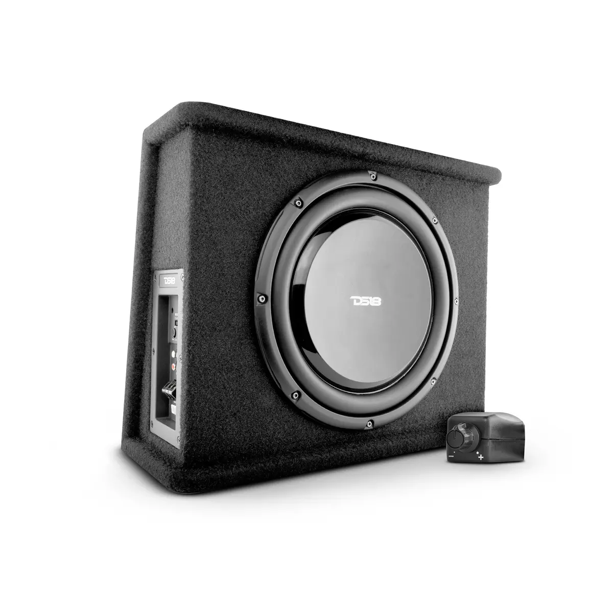 12" Loaded Amplified Shallow Subwoofer Enclosure 350 Watts Rms 1