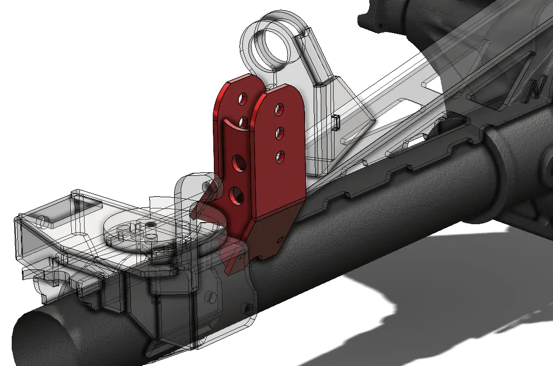 Raised Adjustable Trackbar Mount For Dana 60 Truss 1
