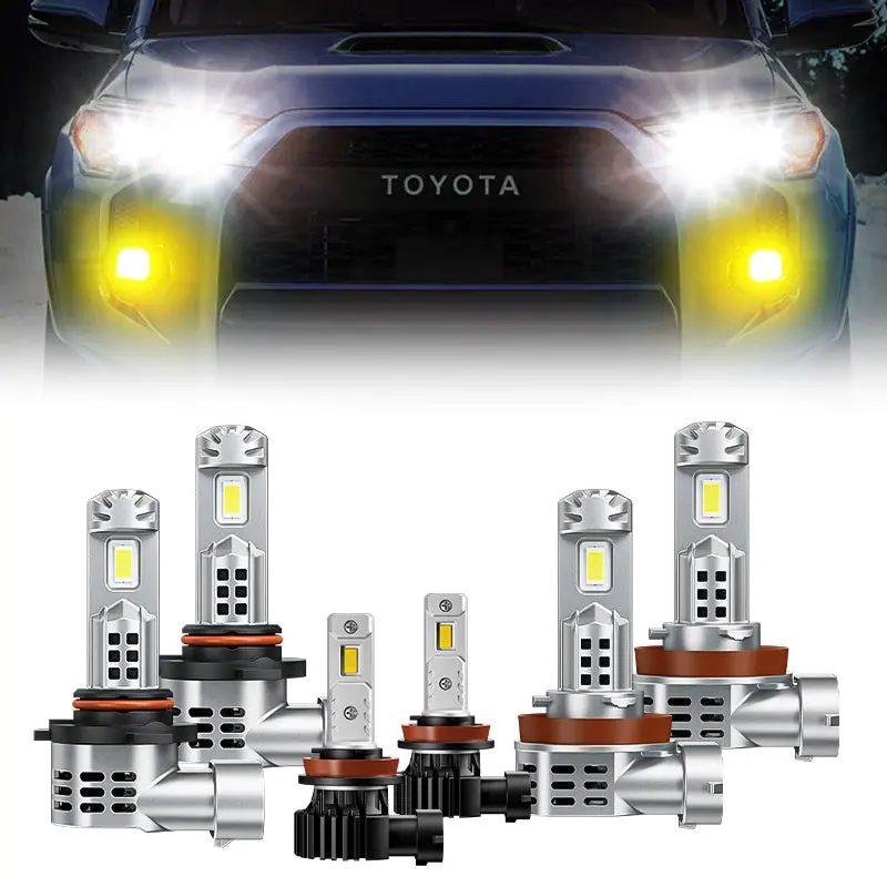 Suparee 9005 H11 Led Headlight Bulbs & Led Fog Light Bulbs For 2010-2020 Toyota 4Runner 1
