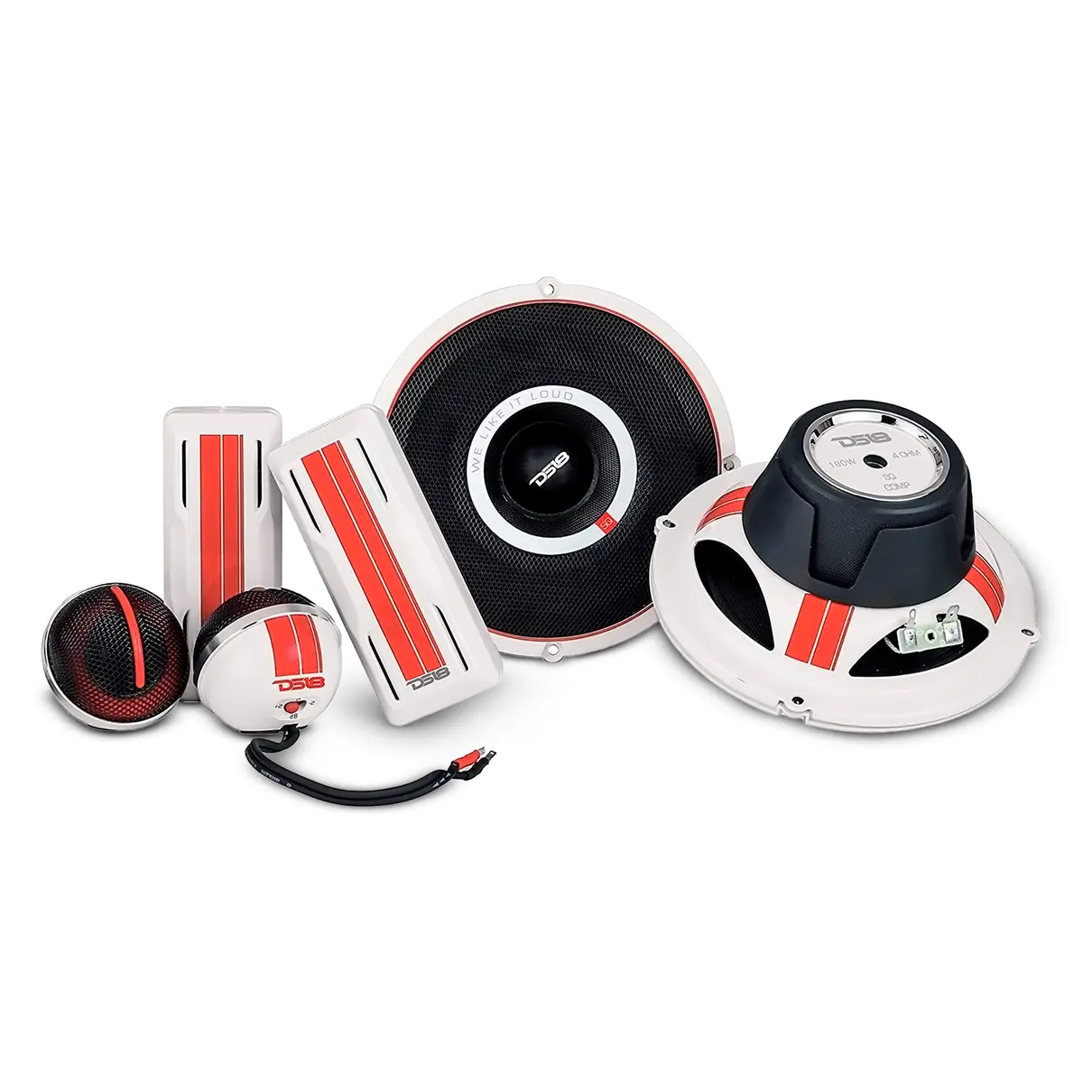 Ds18 Sqcomp  6.5" 2 Way Coaxial Speaker 1