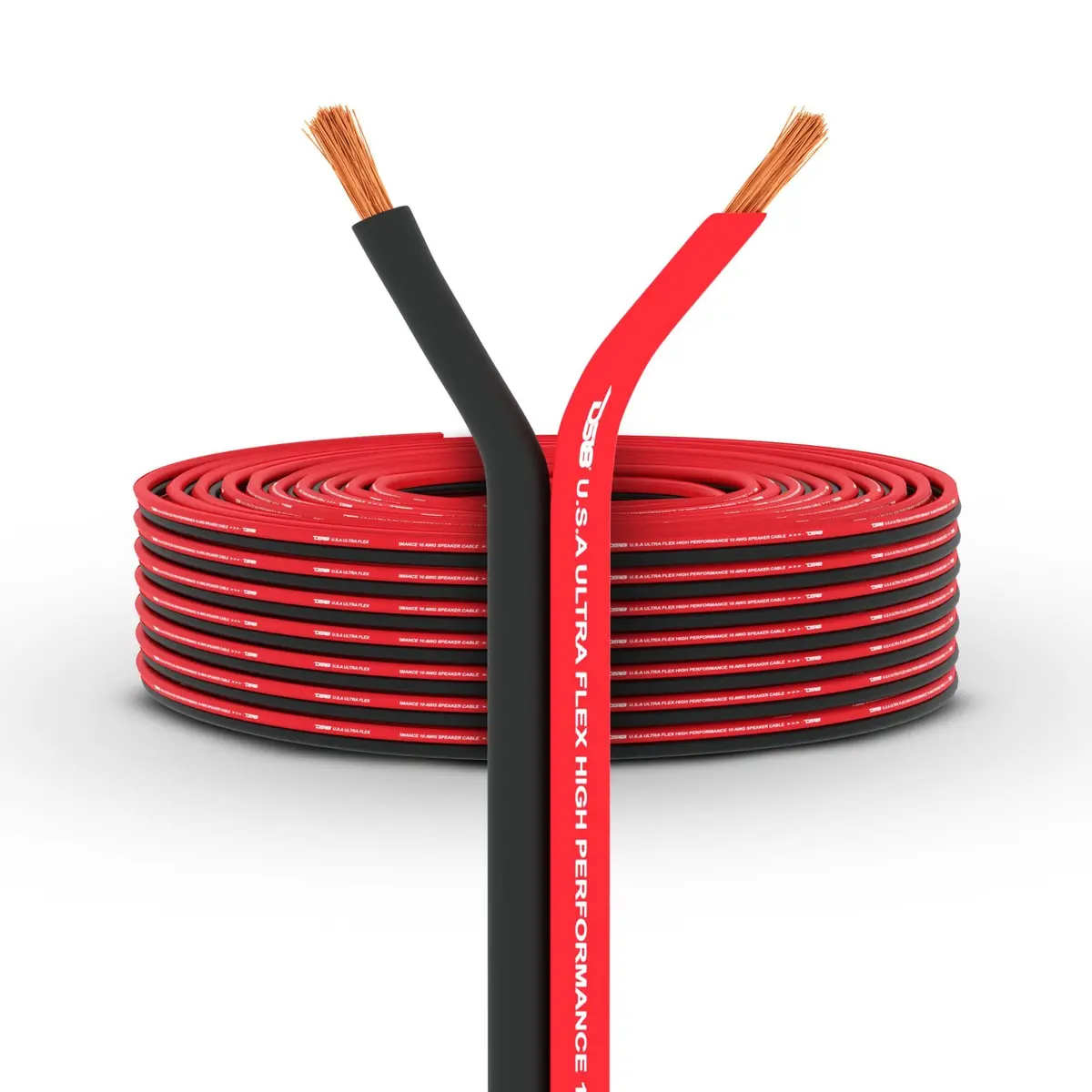 10-Ga Ultra Flex Cca Speaker Wire 100 Ft 1