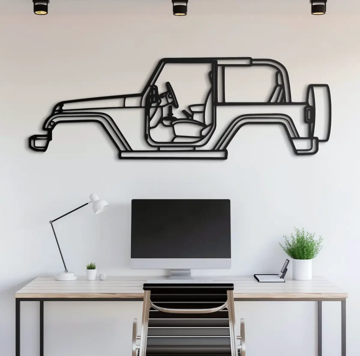 Custom Jeep Metal Wall Art – Durable Steel Décor For Jeep Enthusiasts 1