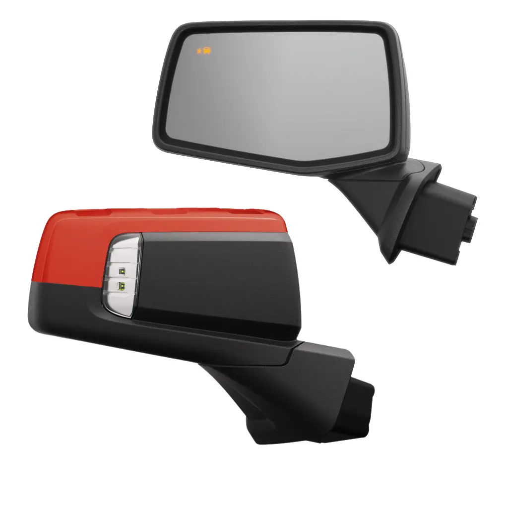 2019-2026 Gmc Sierra 1500 Power Folding Small Sport Mirrors 2