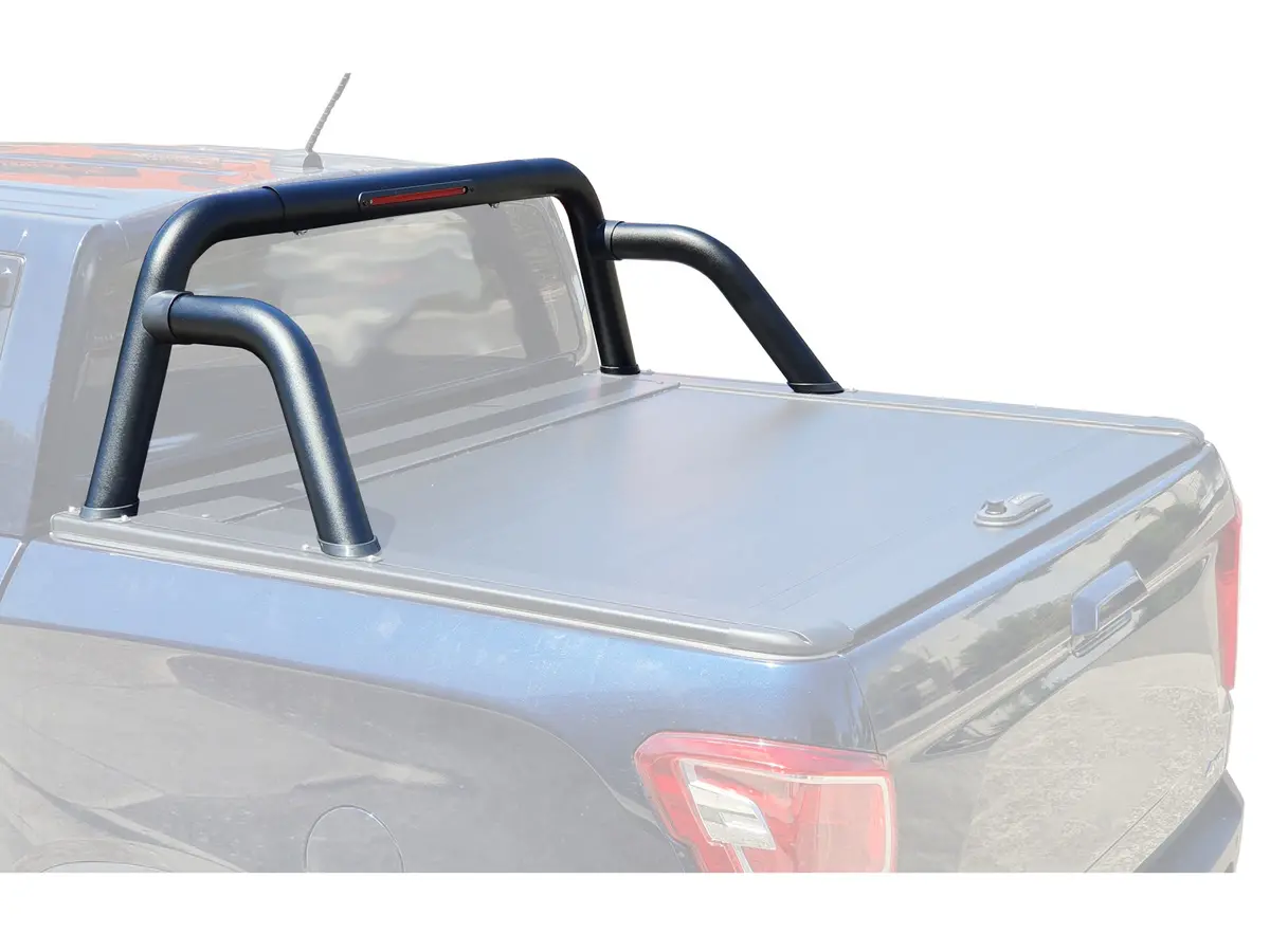 Black T-Bar Sports Bar For Bodyline Roller Covers - Universal Fit For All Pickups 1