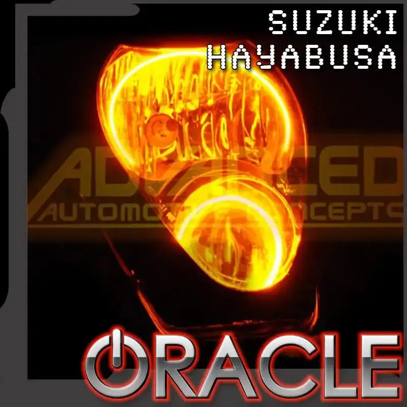 Oracle Lighting 2000-2015 Suzuki Hayabusa Led Motorcycle Headlight Halo Kit 1