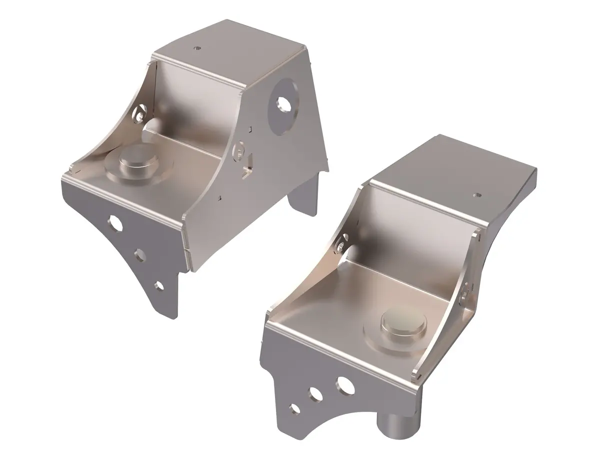 Tj Front Frame Coil Bucket: Stock Height, 1 Ton Swap Offset 1