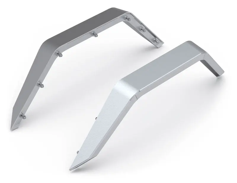 Yj/Tj/Lj Rear 3.5 Fender Flare Aluminum Bolt-On 1