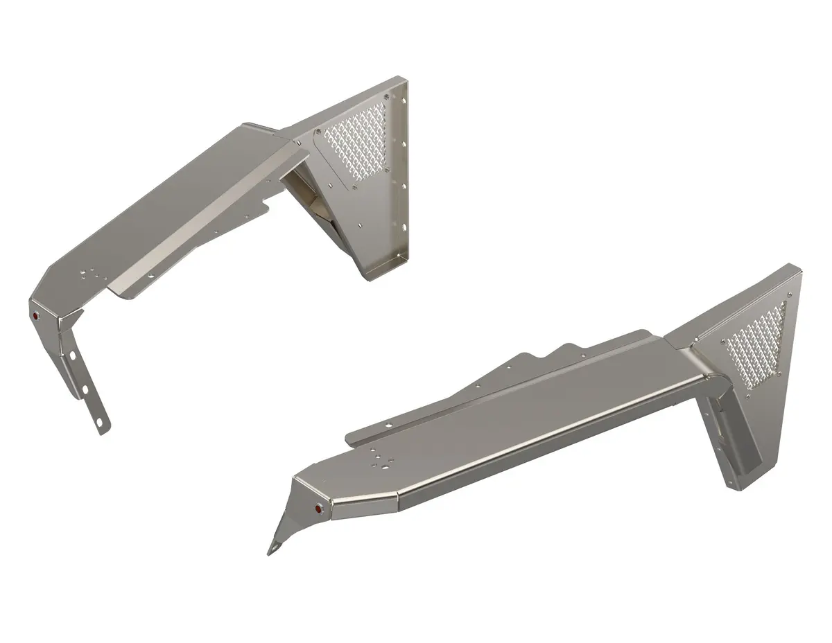 Tj Standard Aluminum Front 3.5 Fender 1