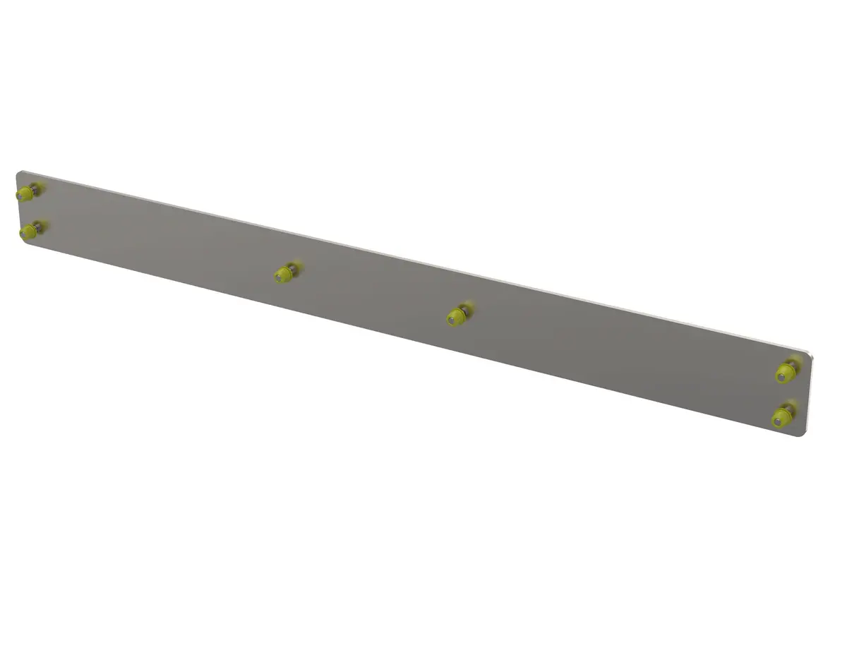 Tj/Lj Under Tailgate Plate Aluminum 1
