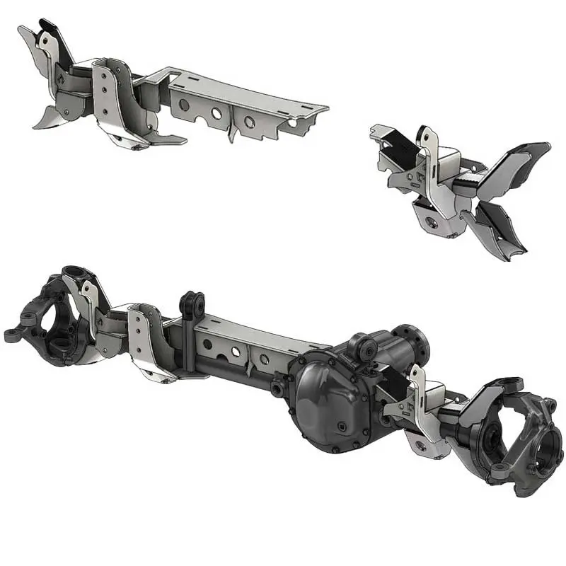 Jk2tj Front Axle Swap Kit With Truss 1