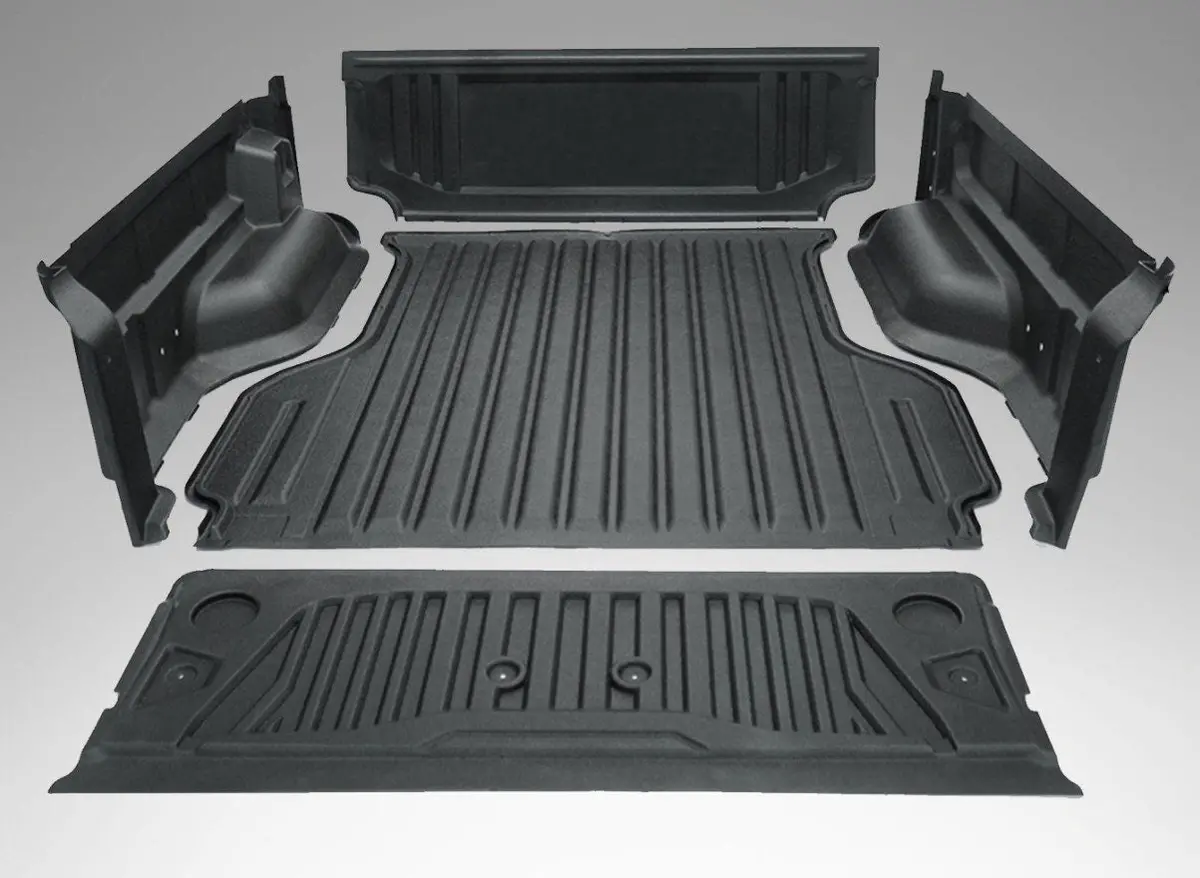 Toyota Hilux Revo Dc 2015+ Bedliner 5 Piece Tub Liner Truck Bed Protection 1