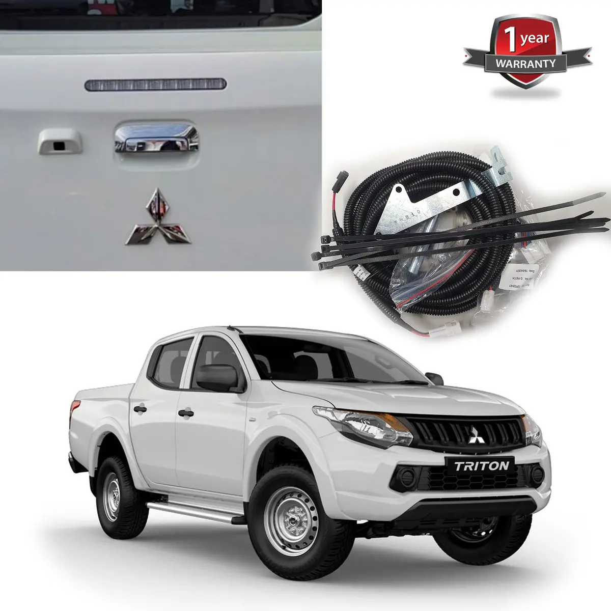 Mitsubishi Triton Mq Tailgate Central Locking Kit Suit 2015-2023 1