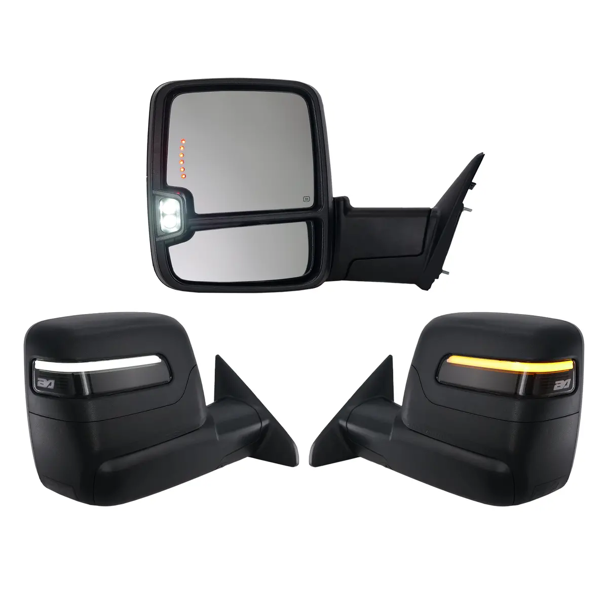 2023+ Style Ram Tow Mirrors | 2019-2022 Dodge Ram 2500/3500 17