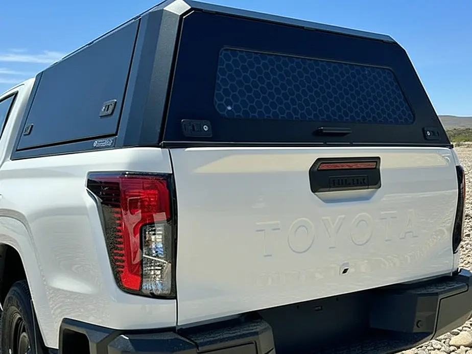 Toyota Hilux Sr5 Rogue Dc 2026+ Black Titan Hybrid Canopy - Stainless Steel Alloy Modular 1