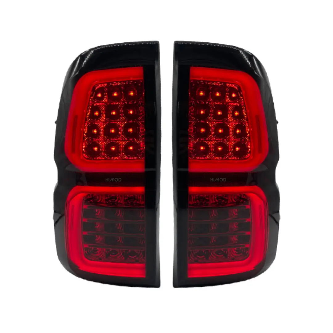 Suitable For Toyota Hilux Led Tail-Lights 2015 - Now | Blacked Out V1 1