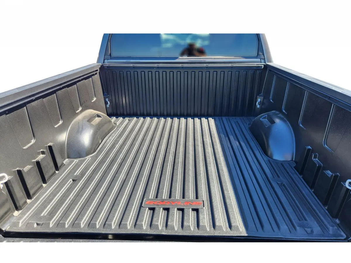 Toyota Tundra 2024+ Ute Tub Mat - Heavy Duty Moulded Rubber Mat (For Spray & Naked Tub) 1