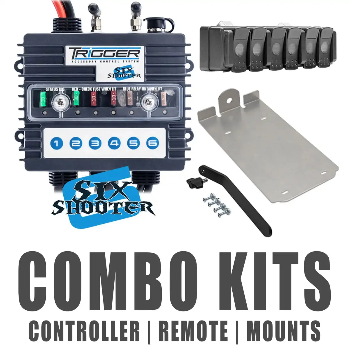 Trigger 6 Shooter Controller Combo Kits 1