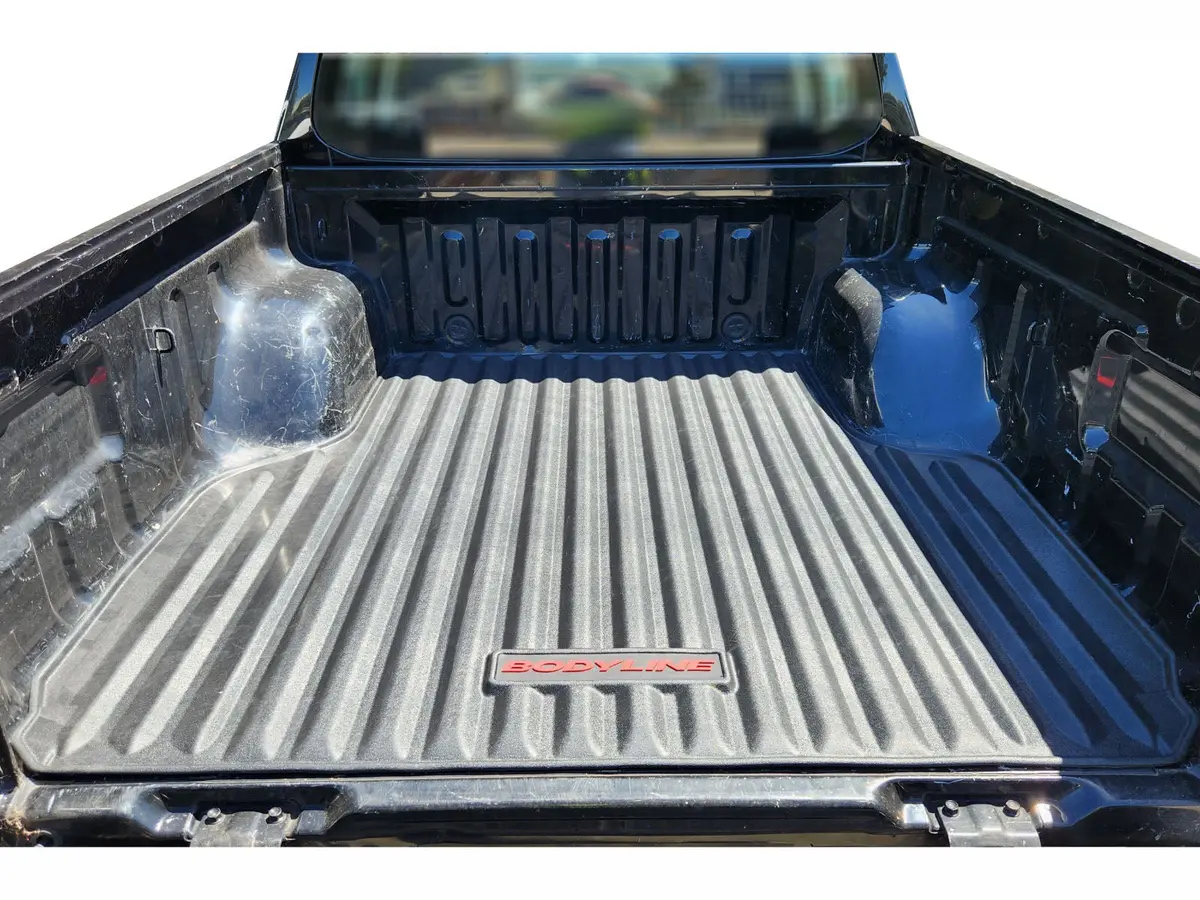 Mitsubishi Triton Mq Mr Dc 2015-2023 Ute Tub Mat - Heavy Duty Moulded Rubber Mat (For Spray & Naked Tub) 1