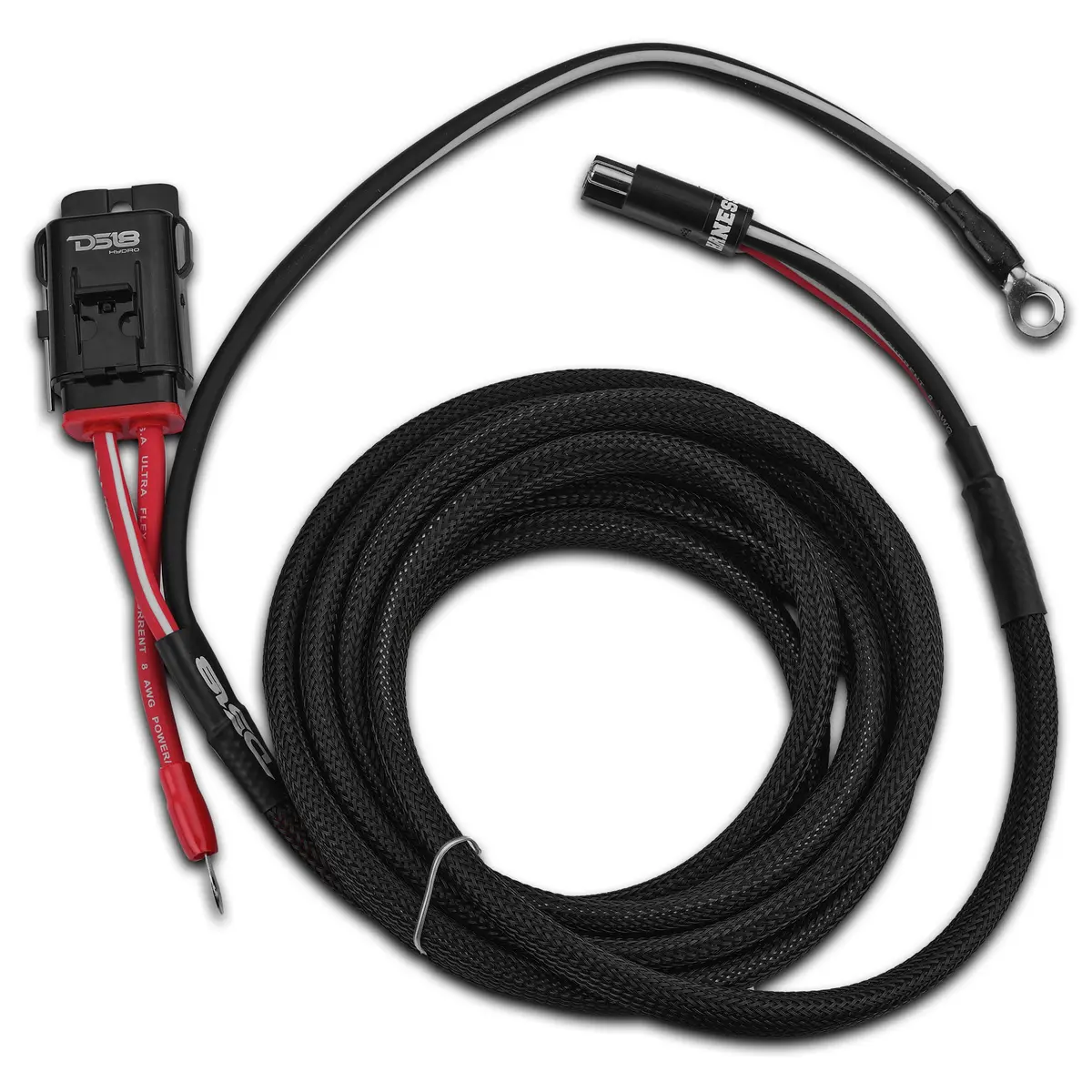 Utv 8-Gauge Power Harness Kit – 12Ft Power & Ground Cables With Water-Resistant Fuse Holder For 4-Door Utvs 1