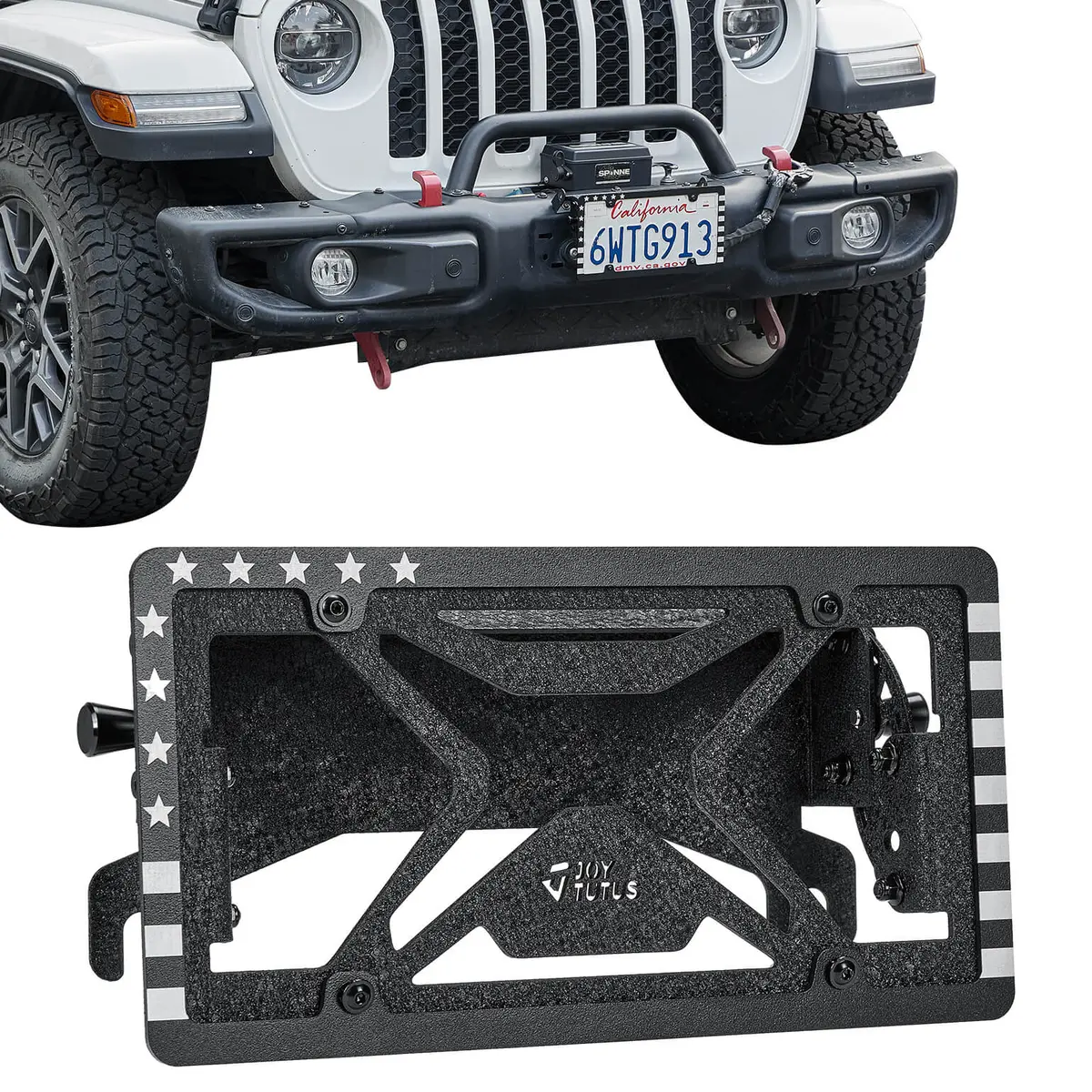Universal Flip-Up License Plate Mount For 10 Hawse Fairlead (254Mm) 1