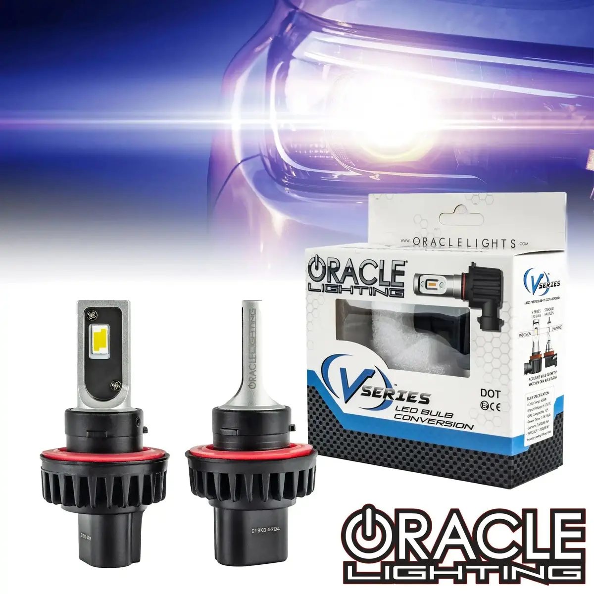 Oracle Lighting H13 - Vseries Led Light Bulb Conversion Kit (Low Beam) 1