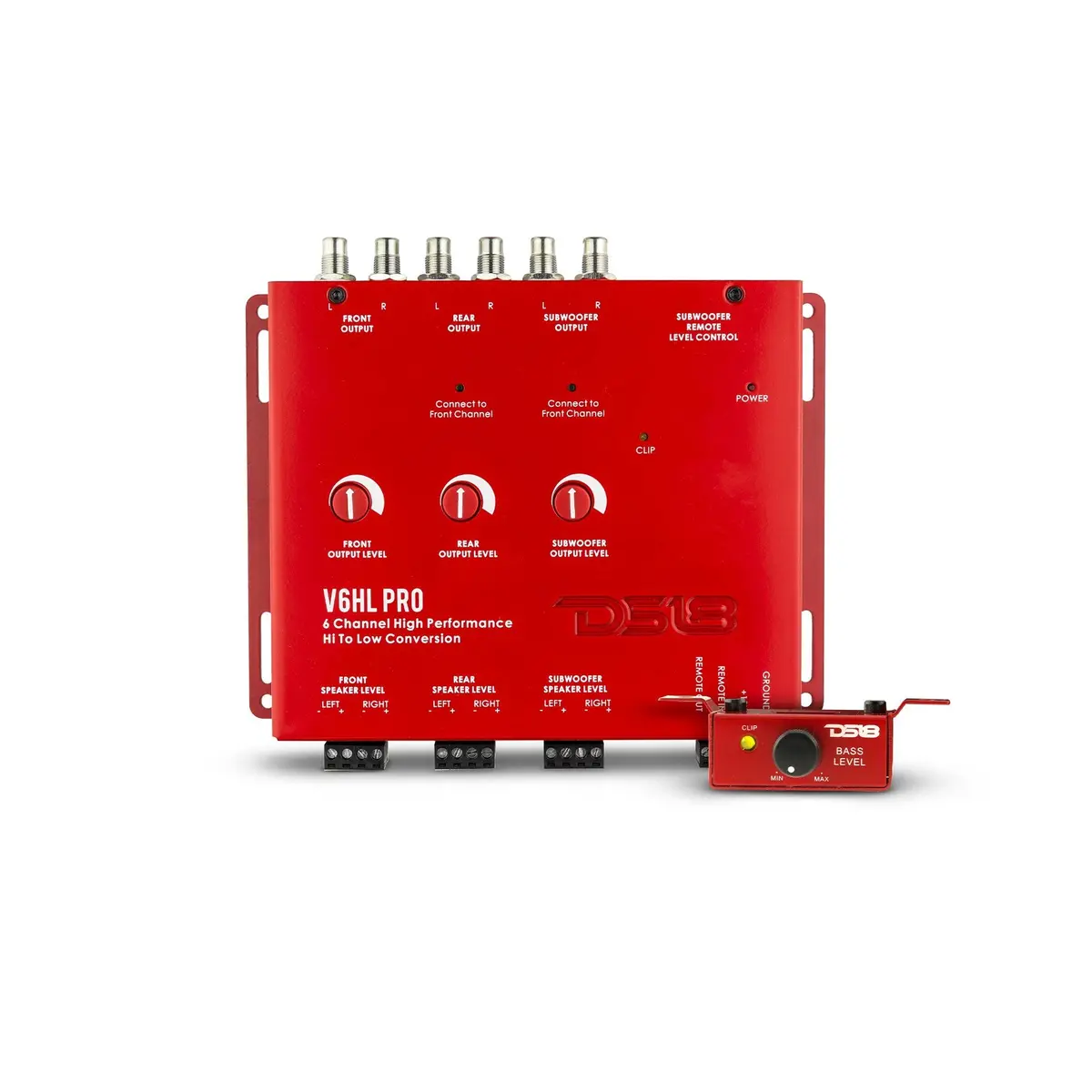 Hi/Lo Converter 6-Channel With 12 Volt Trigger Output (Remote Out) 1
