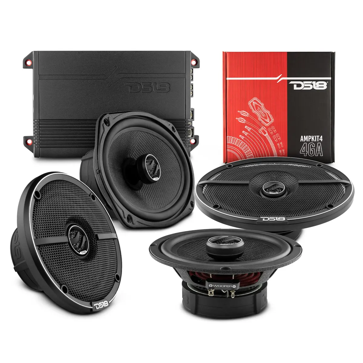 2016-2021 Chevy Silverado 1500 Crew And Extended Cab Front And Back Doors Speakers Good Upgrade/Replacement Package 1600 Watts 1