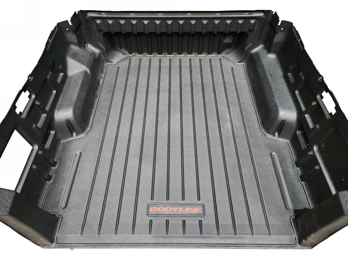 Vw Amarok (All New) Dc 2023-2024.4 Ute Tub Mat - Heavy Duty Moulded Rubber Mat (For Factory Plastic Tub Liner) 1