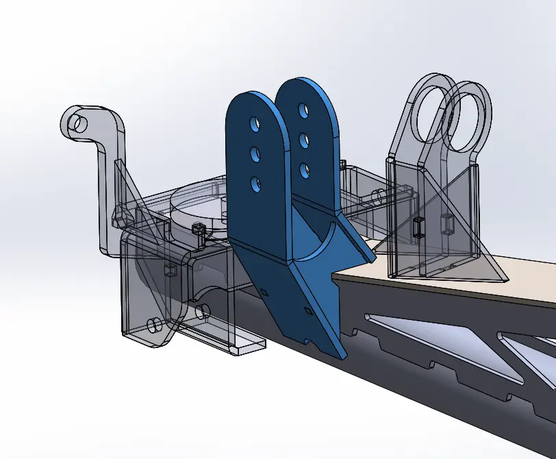 Raised Adjustable Trackbar Mount For Nv Dana 44 Truss 1