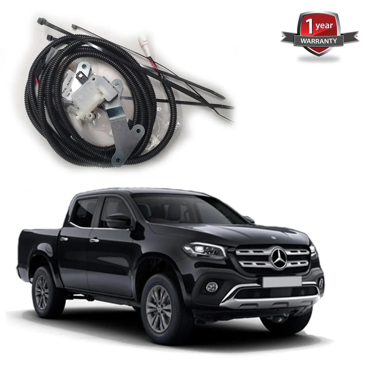 Mercedes-Benz X-Class Tailgate Central Locking Kit Suit 2018-2020 1