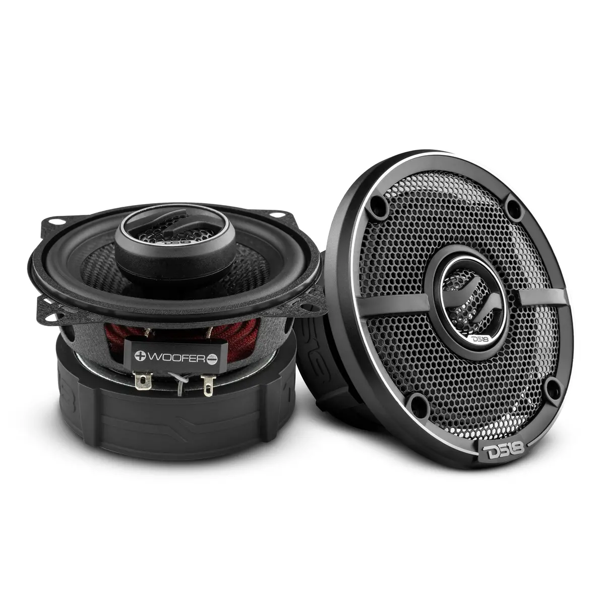 Zxi 4" 2-Way Coaxial Speakers With Kevlar Cone | 50 Watts Rms 4-Ohm 1