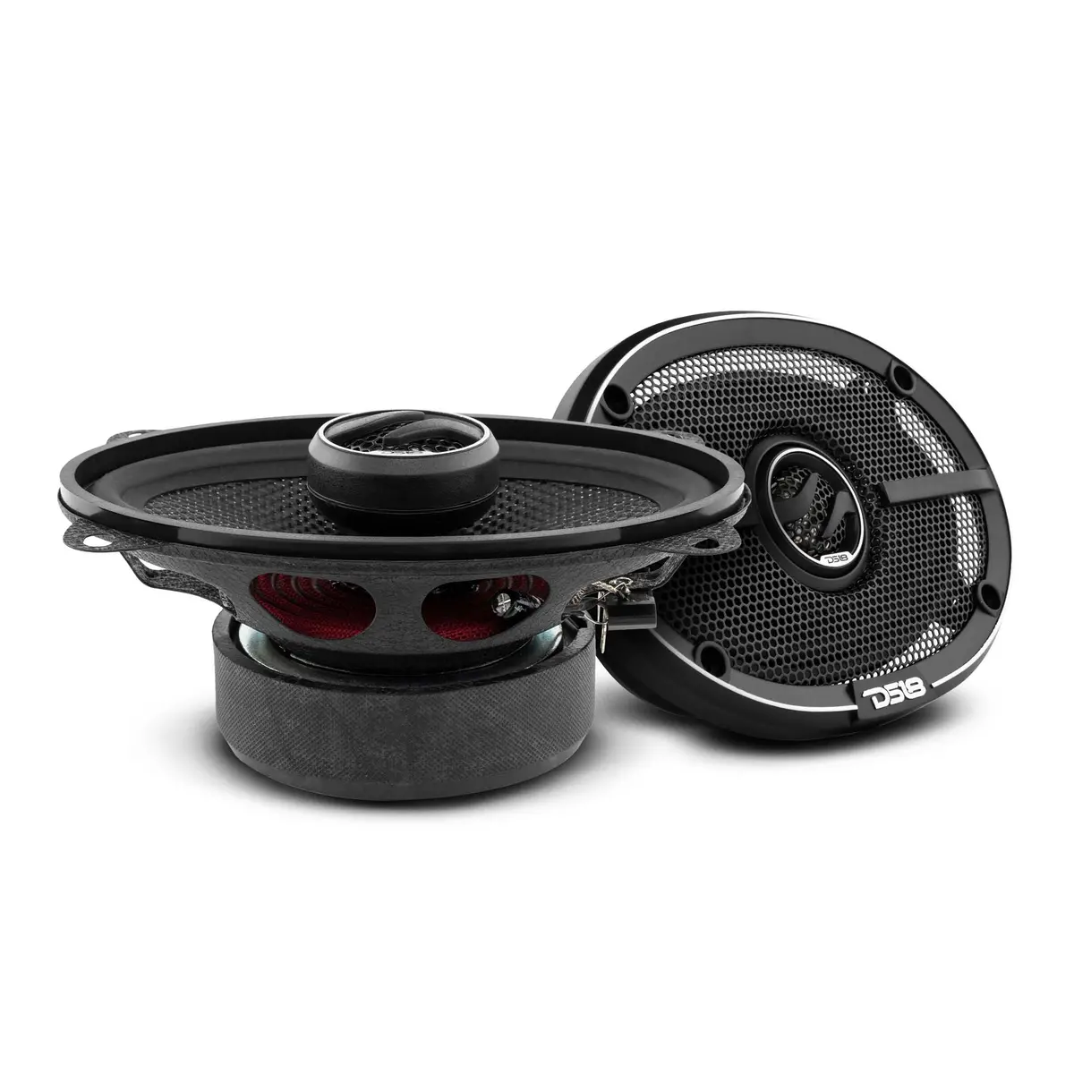 Zxi 4X6" 2-Way Coaxial Speakers With Kevlar Cone | 60 Watts Rms 4-Ohm 1