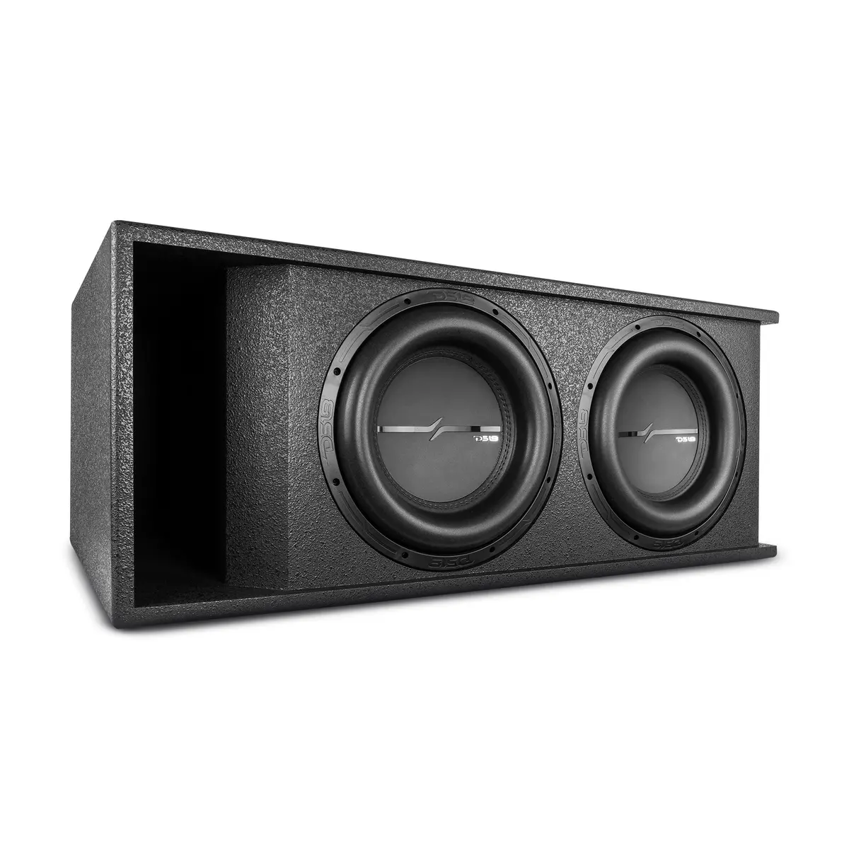 Dual 12" Loaded Subwoofer Ported Rugged Armored Enclosure With Zxi12.4D 2000 Watts Rms 1