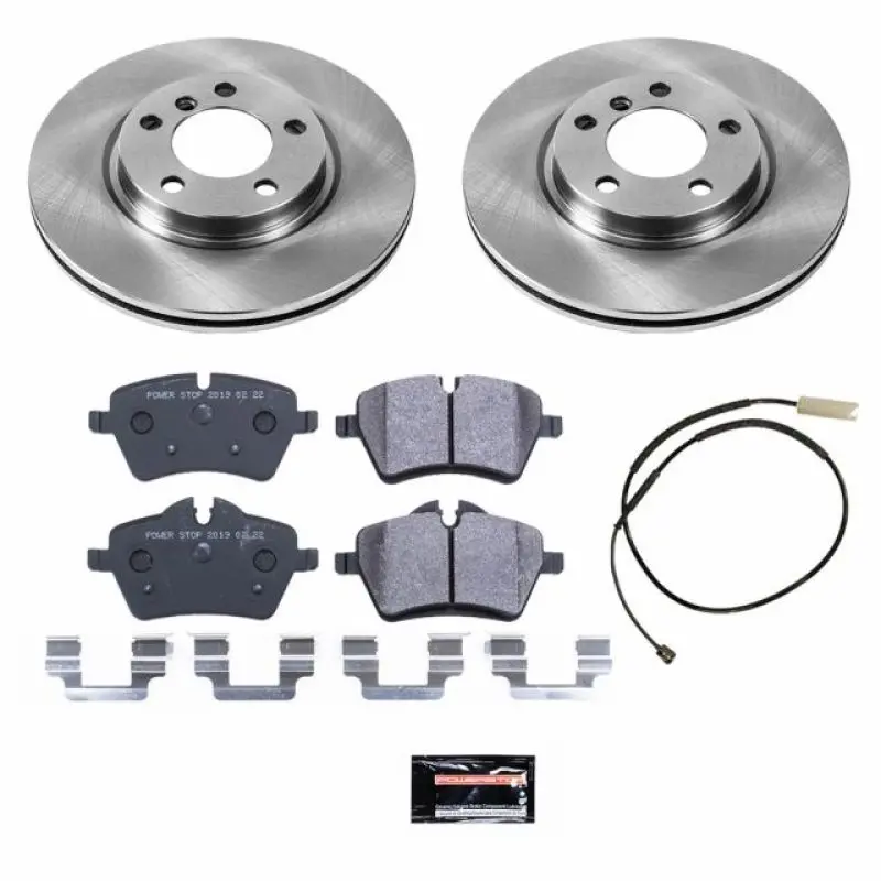 Power Stop 11-16 Mini Cooper Countryman Front Track Day Spec Brake Kit 1