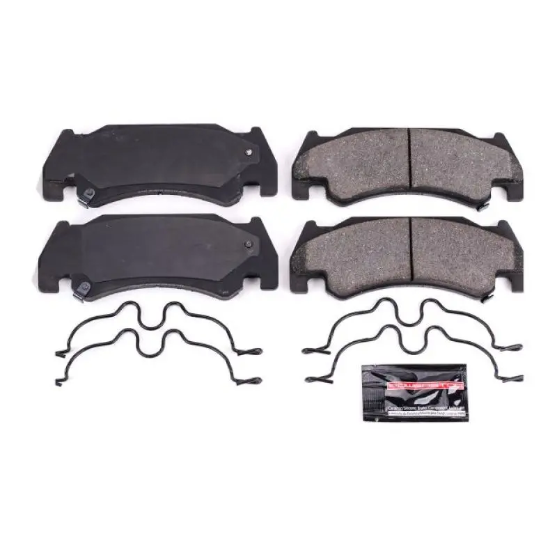 Power Stop 2005 Dodge Ram 1500 Front Z23 Evolution Sport Brake Pads W/Hardware 1