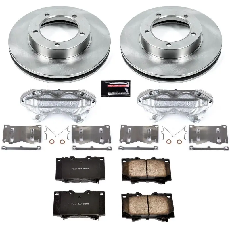 Power Stop 98-02 Toyota Land Cruiser Front Autospecialty Kit W/Cals 1