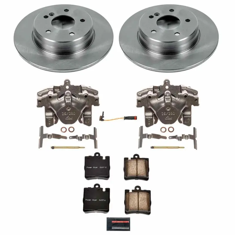 Power Stop 03-05 Mercedes-Benz C240 Rear Autospecialty Brake Kit W/Calipers 1